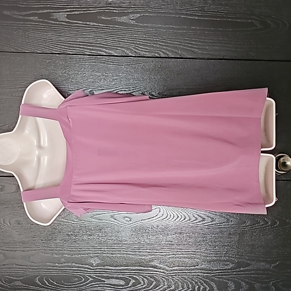 Dark mauve purple cold shoulder top available in Small, Medium & Large New - Picture 9 of 12